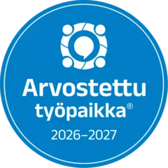 Arvostettu työpaikka 2026-2027