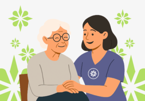 Loistohoivan hahmot: kiireetön kotihoito