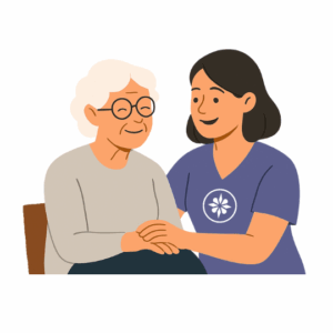 Avustaja ja ikääntynyt