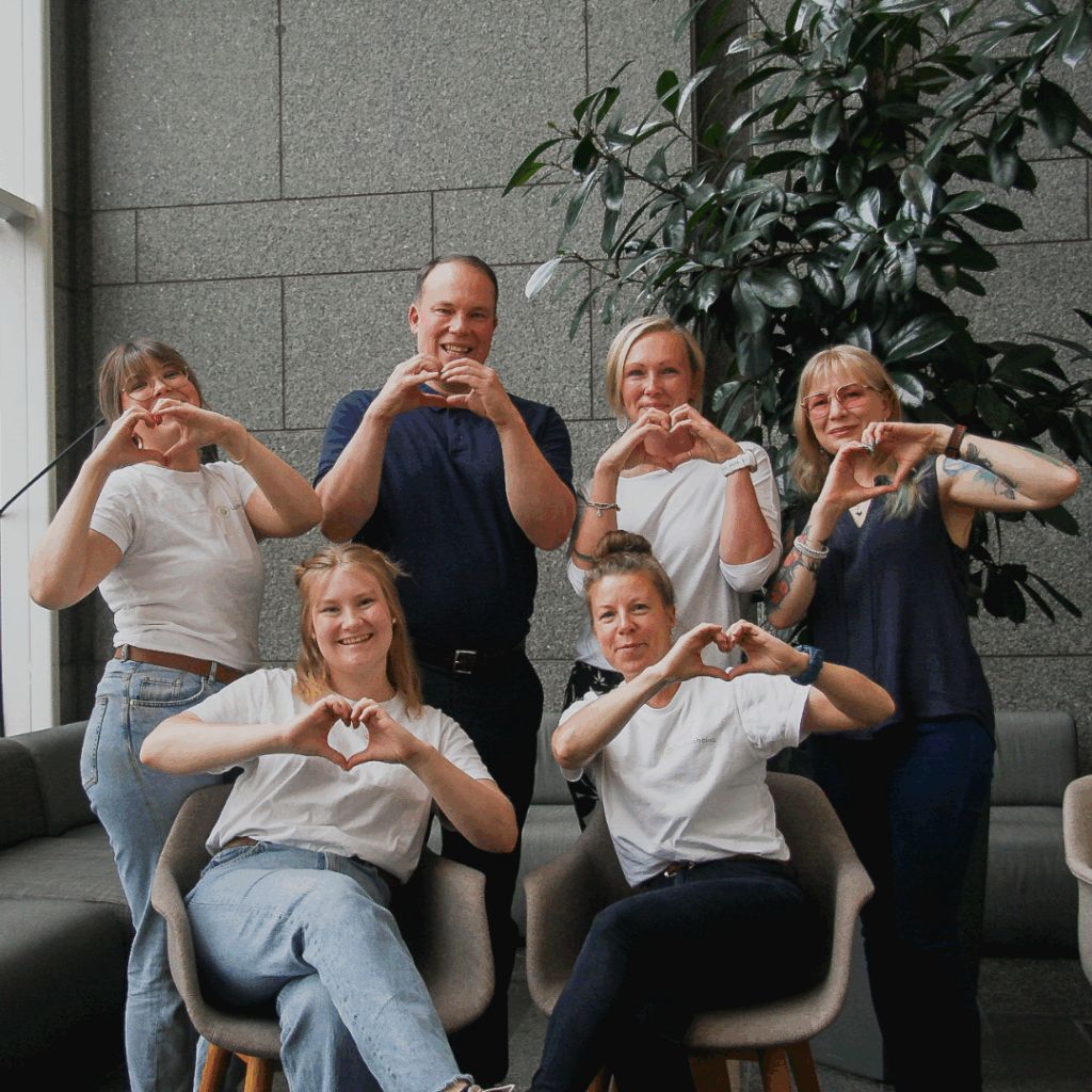 Loistohoiva toimistotiimi